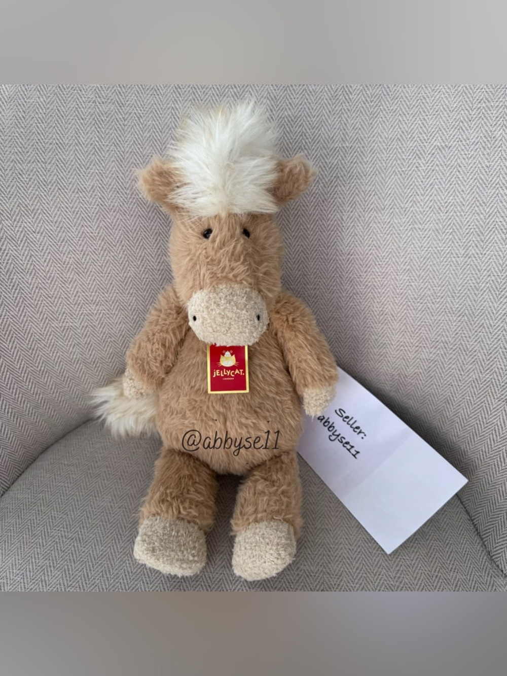 Jellycat Canterneigh Pony - Authentic - Brand New With Tags - Fast Ship